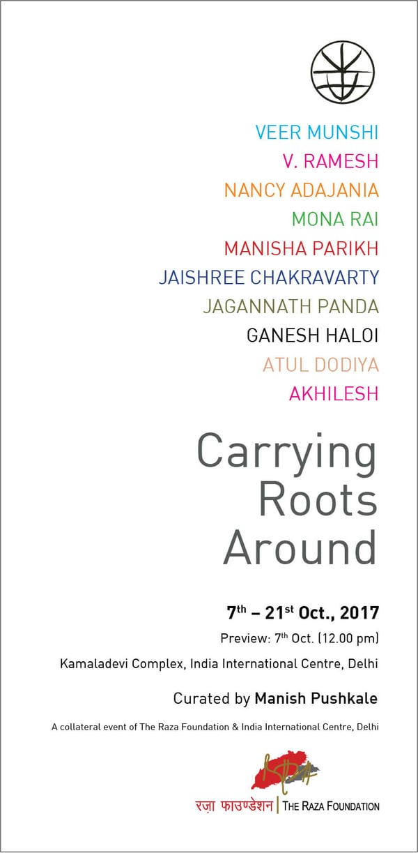Carrying Roots Around October 2017
