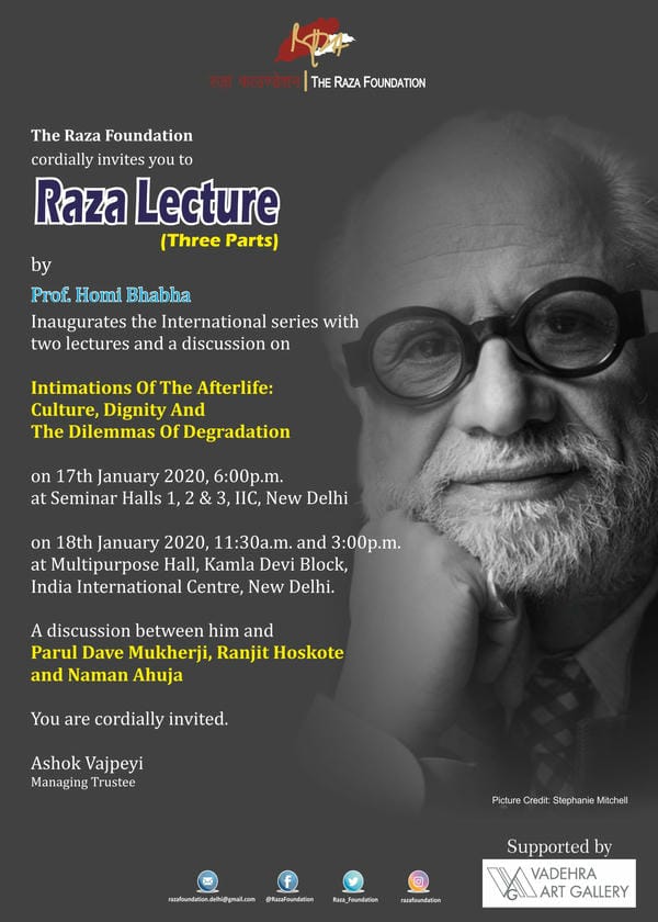 Raza Lecture 01