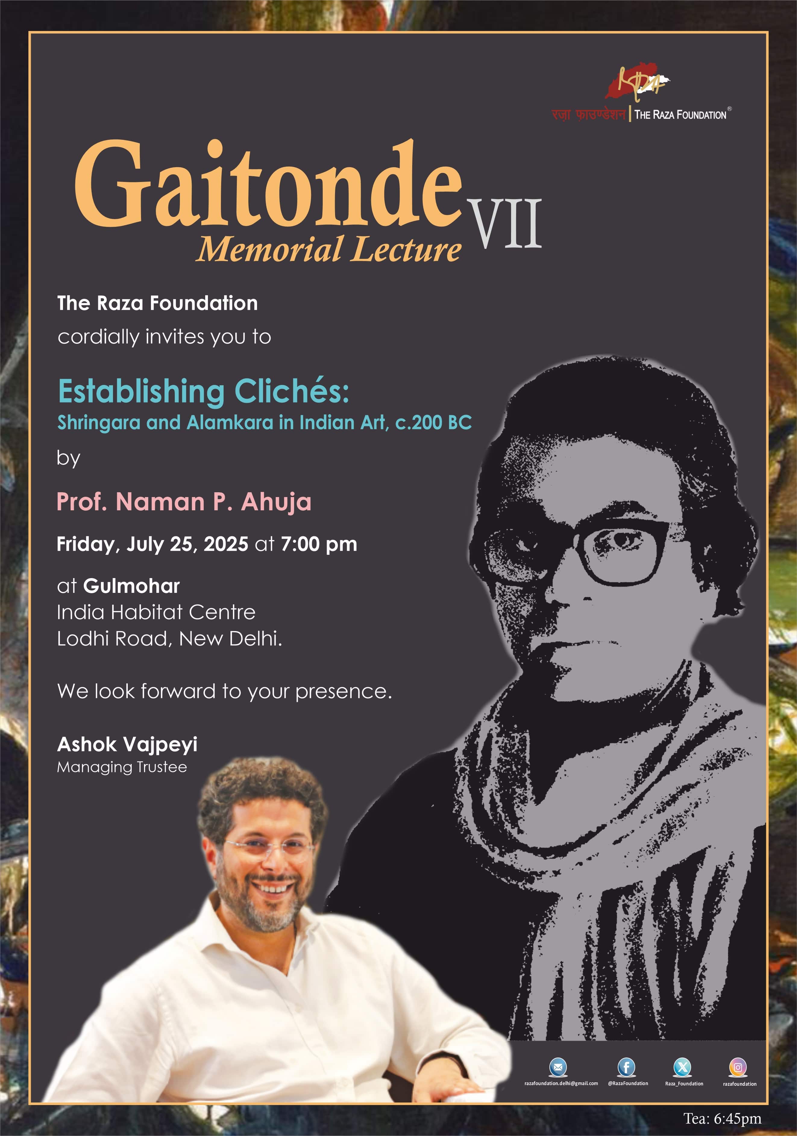 V.S Gaitonde Memorial Lecture 07